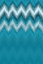 Ocean, sea aquamarine, turquoise seamless, Chevron zigzag wave pattern abstract art background trends Royalty Free Stock Photo