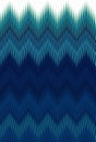 Ocean, sea aquamarine, turquoise seamless, Chevron zigzag wave pattern abstract art background trends Royalty Free Stock Photo