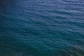 Ocean or sea water textured dark blue background. surface and texture of calm shallow waves and depth. summer nature landscape... Royalty Free Stock Photo