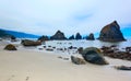 Ocean shore in Samuel Boardman state park. Oregon, USA Royalty Free Stock Photo