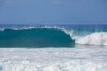 Ocean Shorebreak Wave Swell Front View