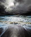 Ocean storm Royalty Free Stock Photo