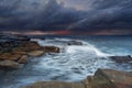 Ocean stormfront Maroubra Royalty Free Stock Photo