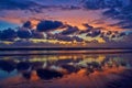 Ocean sunset Royalty Free Stock Photo