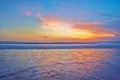 Ocean sunset Royalty Free Stock Photo