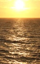 Ocean sunset. Royalty Free Stock Photo