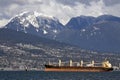 Ocean tanker in Burrard Inlet, Vancouver