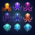 ocean tentacles octopus ai generated