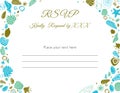 Ocean Theme RSVP Card