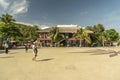 The Plaza in Santa Cruz Huatulco Royalty Free Stock Photo