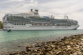 Island Princess in Santa Cruz Huatulco Mexico Royalty Free Stock Photo