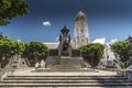 Statue to Simon Bolivar in Plaza Simon Bolivar