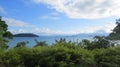 Ocean view of the Atlantic forest in Serra da Bocaina