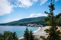 Ocean View from cliff in Acadia National Park