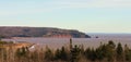 Ocean view ,Nova Scotia,Landscape Royalty Free Stock Photo