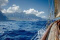 Ocean View From Sailboat