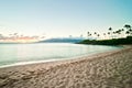 Ocean view in West Maui Kaanapali beach Royalty Free Stock Photo