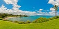 Ocean view in West Maui Kaanapali beach resort area. Royalty Free Stock Photo