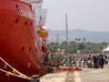 Ocean viking vessel Ngo in Augusta