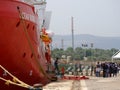 Ocean viking vessel Ngo in Augusta