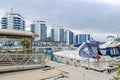 Ocean Village with its marina and modern residential appartments in Gibraltar