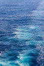 Ocean wake background Royalty Free Stock Photo