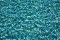 Ocean water ripples in a sunny day Royalty Free Stock Photo