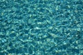 Ocean water ripples in a sunny day Royalty Free Stock Photo