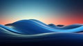 Ocean Water Surface Foamy Waves Seascape Background AI Generative