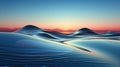 Ocean Water Surface Foamy Waves Seascape Background AI Generative