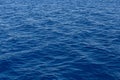 Blue ocean blue sea blue water texture Royalty Free Stock Photo