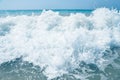 Ocean water wave. Royalty Free Stock Photo
