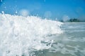 Ocean water wave. Royalty Free Stock Photo