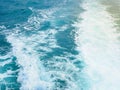 Ocean water Waves Surface texture. Royalty Free Stock Photo