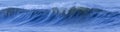 Ocean Wave Banner Royalty Free Stock Photo