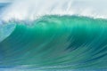 Ocean Wave Blue Closeup Royalty Free Stock Photo