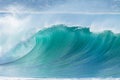 Ocean Wave Blue Color Royalty Free Stock Photo