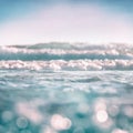 Ocean Wave Bokeh Royalty Free Stock Photo