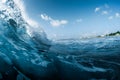 Ocean wave breaking on the shore