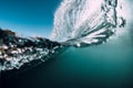 Ocean wave crashing on beach in island Royalty Free Stock Photo