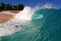 Ocean Wave at Keiki Beach Royalty Free Stock Photo