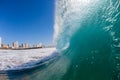 Wave Swimming Inside Durban Royalty Free Stock Photo