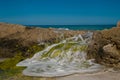 Rushing Water over rocks