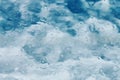 Ocean wave spray water at boat window background Royalty Free Stock Photo