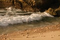 Balangan beach, Bali. Golden hours light.