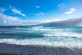 Ocean waves in the canarias