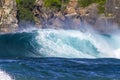 Ocean waves.Lombok island.Indonesia.