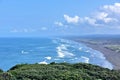 Ocean and waves New Zealand Royalty Free Stock Photo