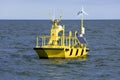 Ocean Weather Research Buoy Royalty Free Stock Photo