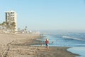 Oceanfront condos on Coronado beach Royalty Free Stock Photo